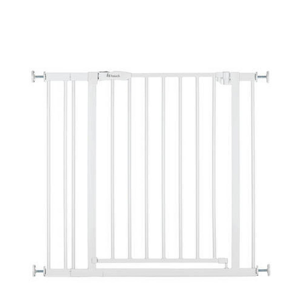 ZAŠTITNA OGRADICA ZA VRATA - bela, Osnovno, metal/plastika (84 -89/77/4cm) - Hauck
