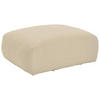 SOFAELEMENT in Flachgewebe, Teddystoff Beige  - Beige, Trend, Textil (82/45/122cm) - Livetastic