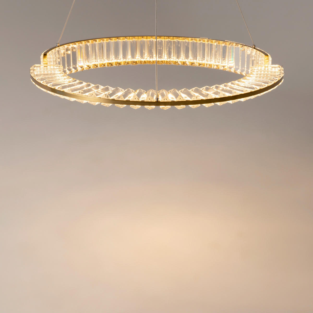 PENDELLEUCHTE Krone 62/50 cm  - Messingfarben, Design, Metall (62/50cm) - MAYTONI
