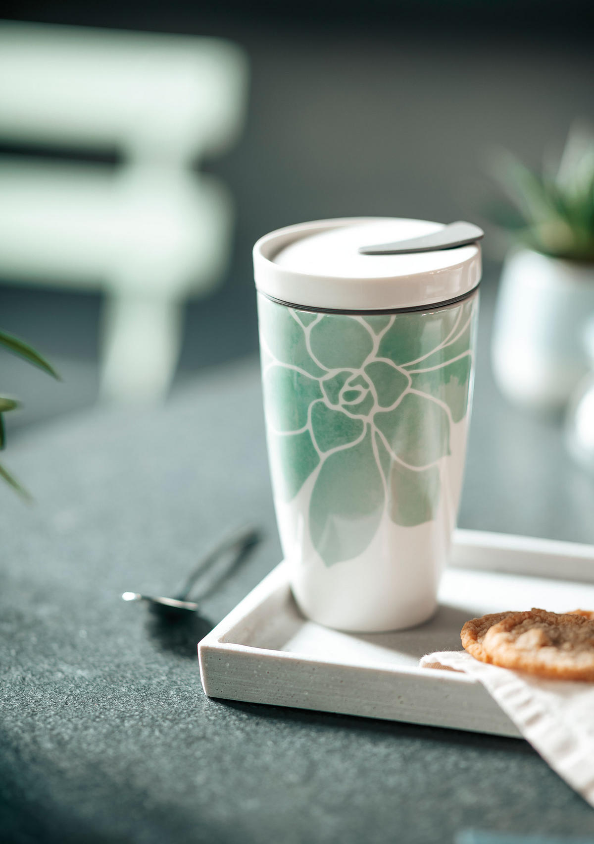 ELVITELES KÁVÉSBÖGRE 0,35 l  - bézs/fehér, Basics, kerámia (350ml) - like.Villeroy & Boch