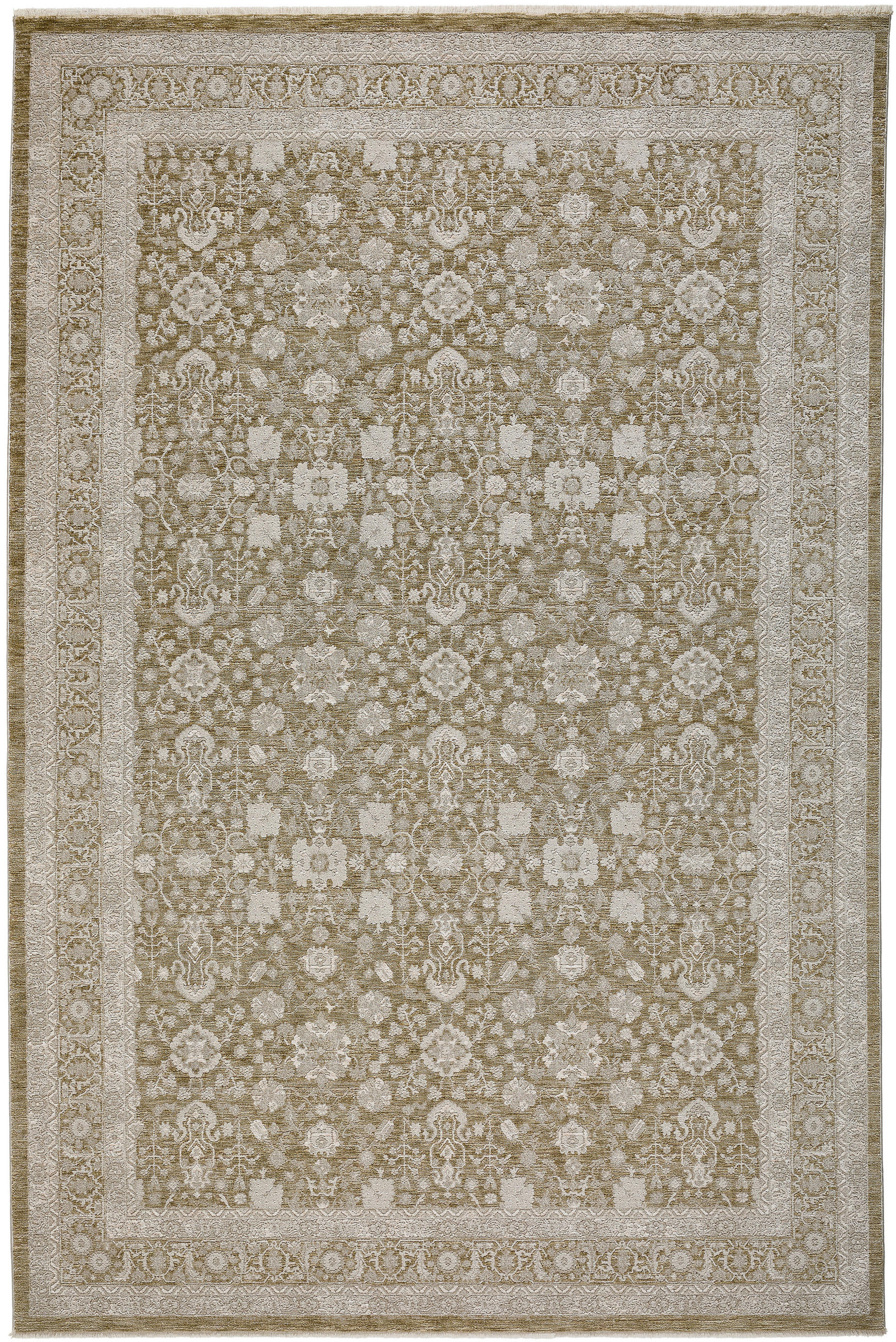 VINTAGE-TEPPICH 200/300 cm Grün rechteckig  - Grün, LIFESTYLE, Textil (200/300cm) - Novel