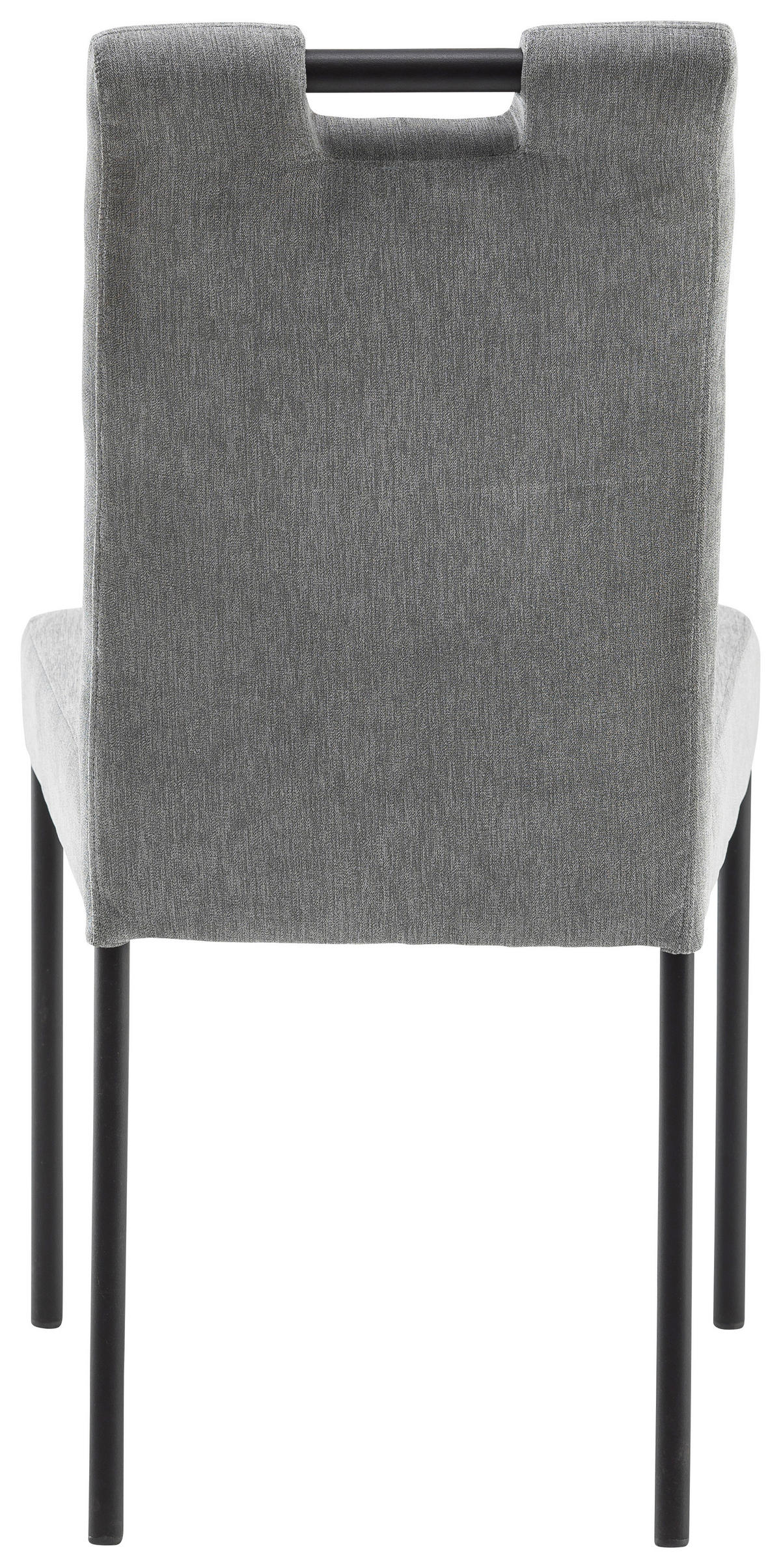 STOLICA  siva  tekstil, metal      - siva/crna, Moderno, tekstil/metal (46/91/61cm)