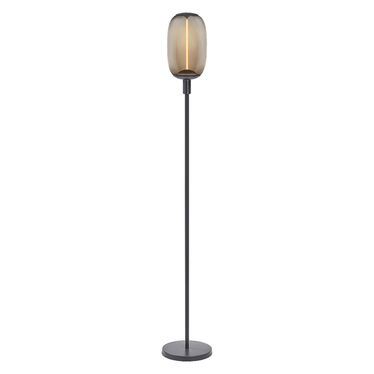 LEUCHTENFUß Decor Stick Floor 26/146 cm   - Dunkelgrau, Basics, Metall (26/146cm) - Ledvance