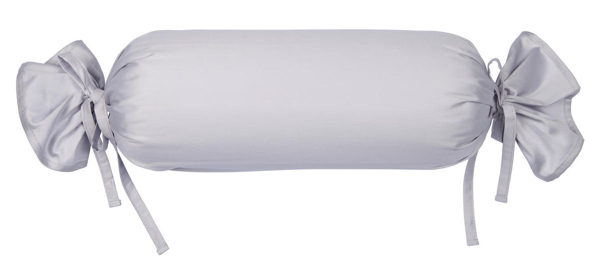 NACKENROLLENBEZUG Giacomo 15/40 cm  - Platinfarben, Basics, Textil (15/40cm) - Janine