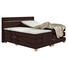 BOXSPRINGBETT 180/200 cm in Braun, Eichefarben - Eichefarben/Braun, Design, Holz/Textil (180/200cm) - Linea Natura BOXSPRINGBETT 180/200 cm in Braun, Eichefarben - Eichefarben/Braun, Design, Holz/Textil (180/200cm) - Linea Natura