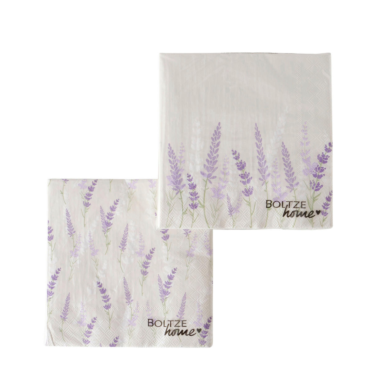 SZALVÉTA   16,5/16.5/3 cm  - lila/krémszínű, Basics, papír (16,5/16.5/3cm)