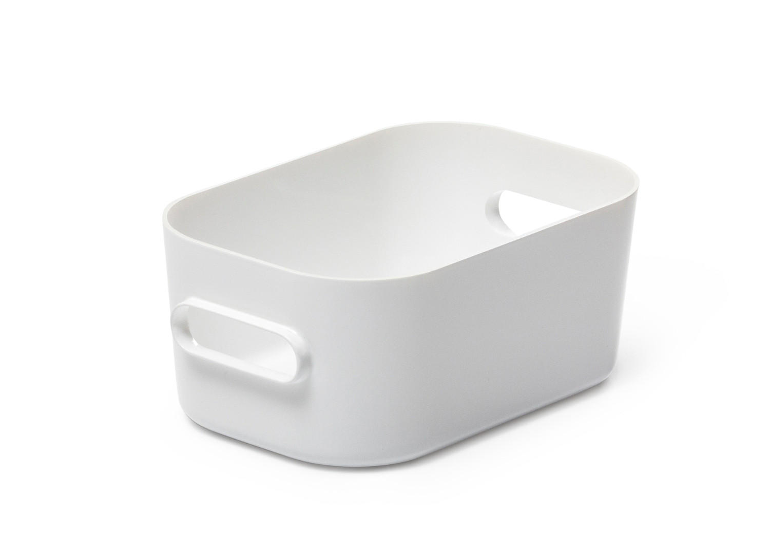 FÖRVARINGSLÅDA 14,5/9,5/6 cm   - vit, Basics, plast (14,5/9,5/6cm) - Smart Store