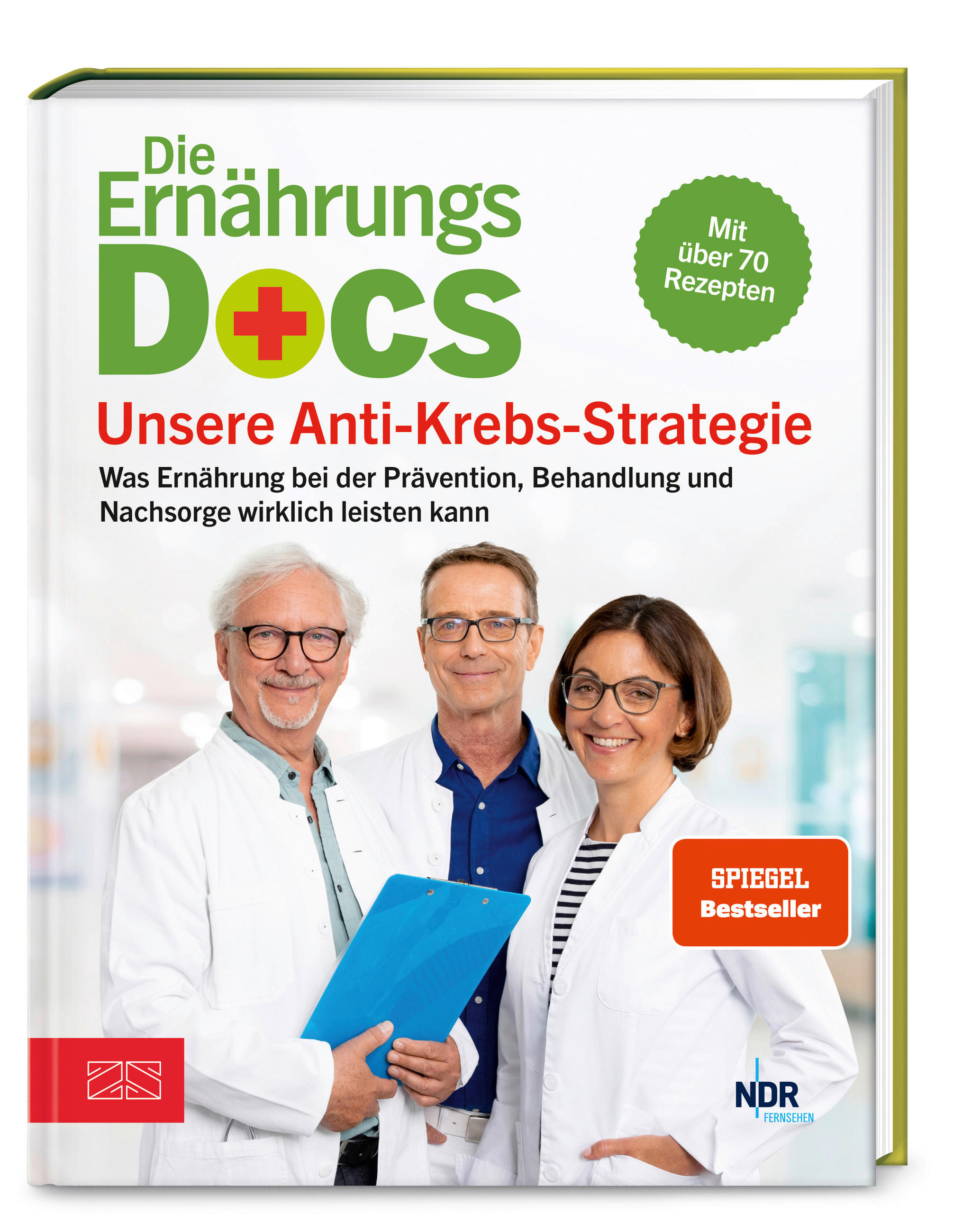 KOCHBUCH Ernährungs-Docs: Anti-Krebs-Strategie  - Basics, Papier (19,6/24,6/2,2cm)