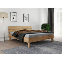 BETT 180/200 cm  in Naturfarben  - Naturfarben, MODERN, Holz (180/200cm) - MID.YOU