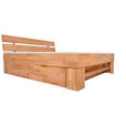 BETT 180/200 cm,  in Kernbuche,  - Kernbuche, Natur, Holz (180/200cm) - Carryhome