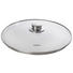 DECKEL 28 cm - Klar/Edelstahlfarben, Basics, Glas/Metall (28cm) - Homeware