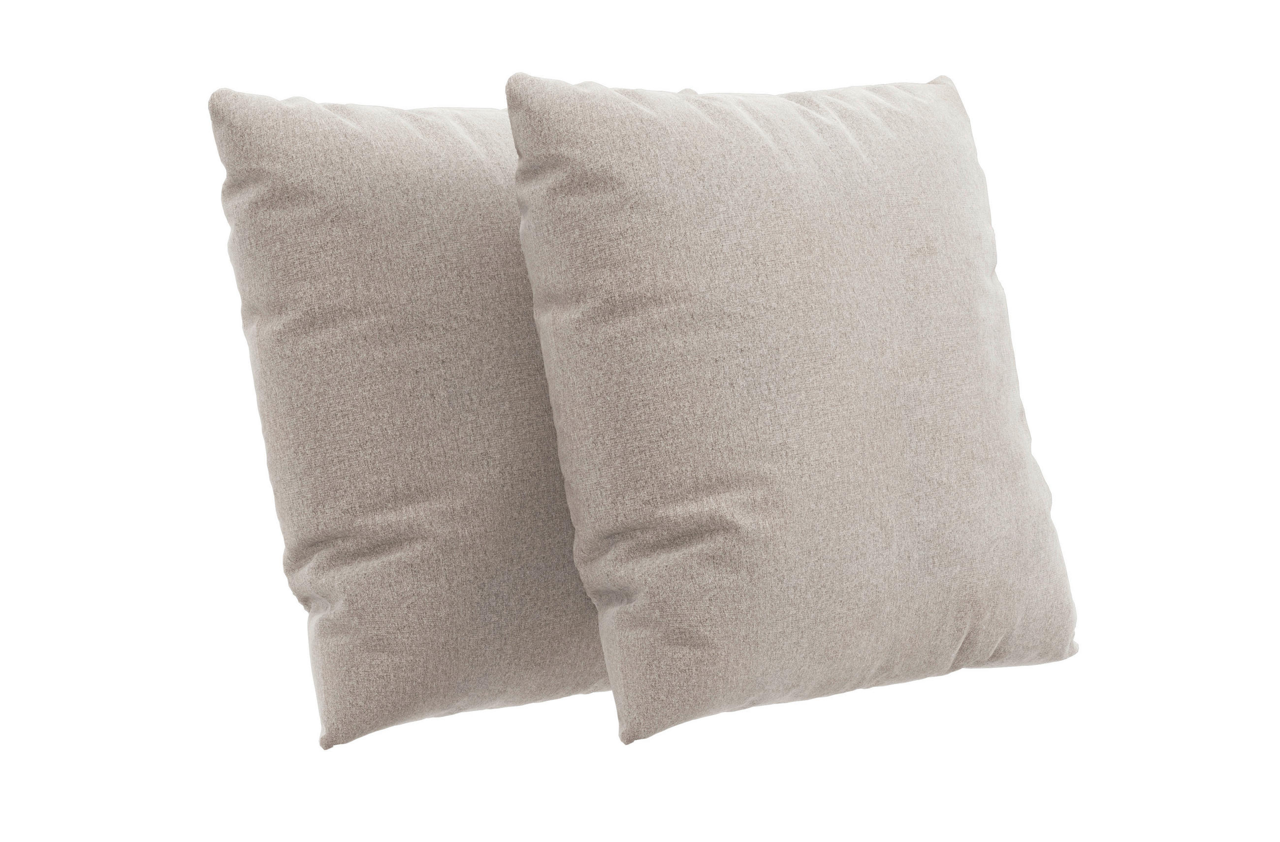 ZIERKISSEN FABIO E 2-teilig 50/50 cm  - Greige, MODERN, Textil (50/50cm) - Sit & More