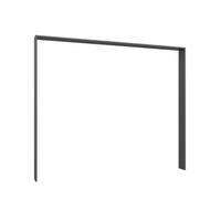 PASSEPARTOUTRAHMEN 183/213/12 cm   - Grau/Sahara, KONVENTIONELL, Holzwerkstoff (183/213/12cm) - Boxxx