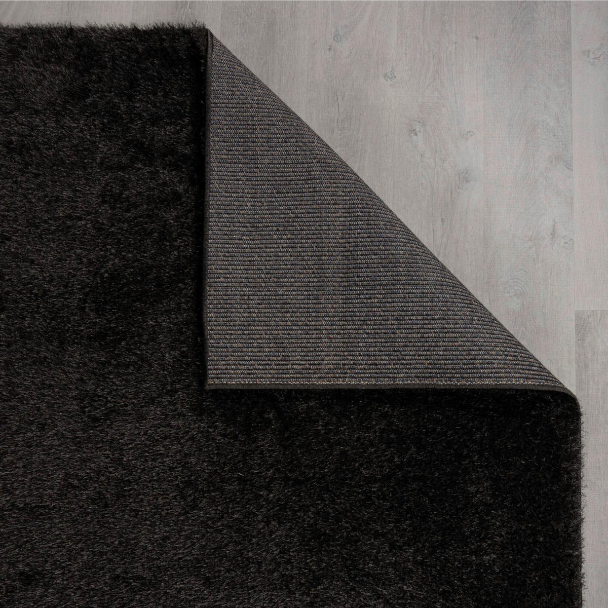 SHAGGY 120/170 cm Flair Rugs Schwarz  - Schwarz, Basics, Textil (120/170cm) - Xora