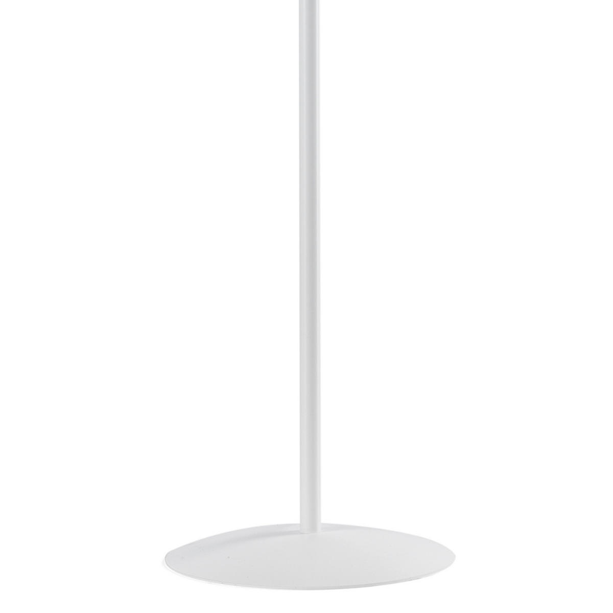 STEHLEUCHTE 4895 BOLLICINE 30/30/164 cm   - Weiß Hochglanz/Schwarz, Design, Kunststoff/Metall (30/30/164cm)
