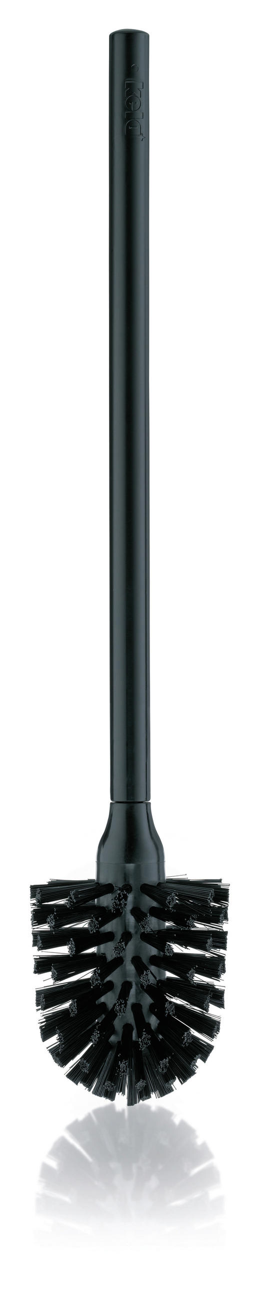 WC-BÜRSTE - Schwarz, Basics, Kunststoff (8/42,5cm) - Kela