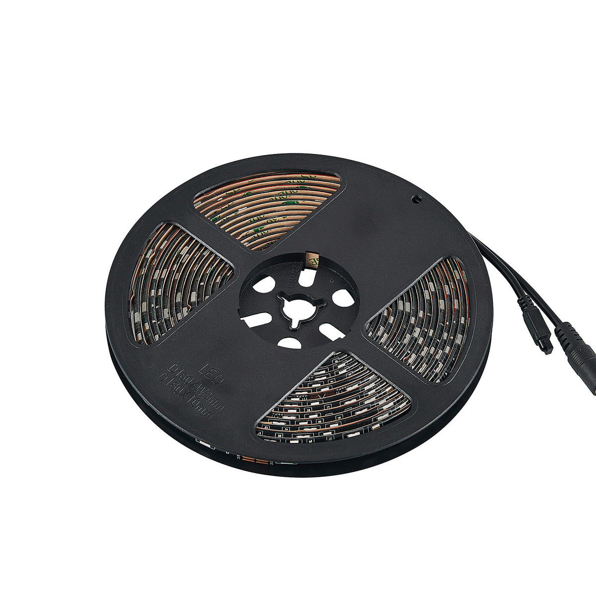 LED PÁSKA, 500 cm - černá, Basics, plast (500cm)