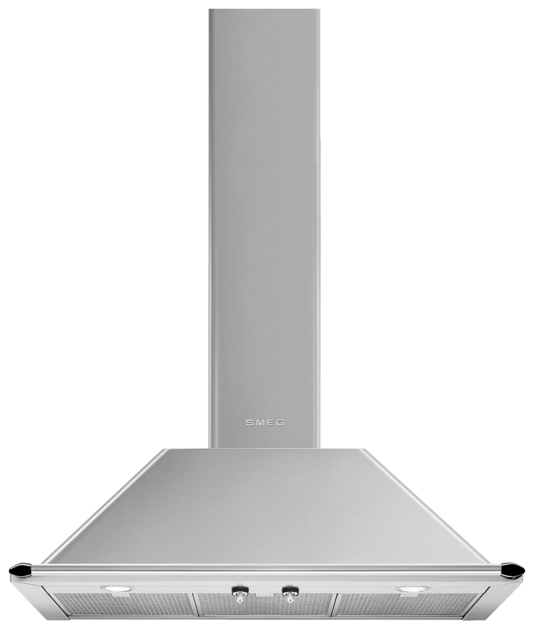 DUNSTABZUGSHAUBE KTR90XE  - Edelstahlfarben, Basics, Metall (90/74/53cm) - SMEG