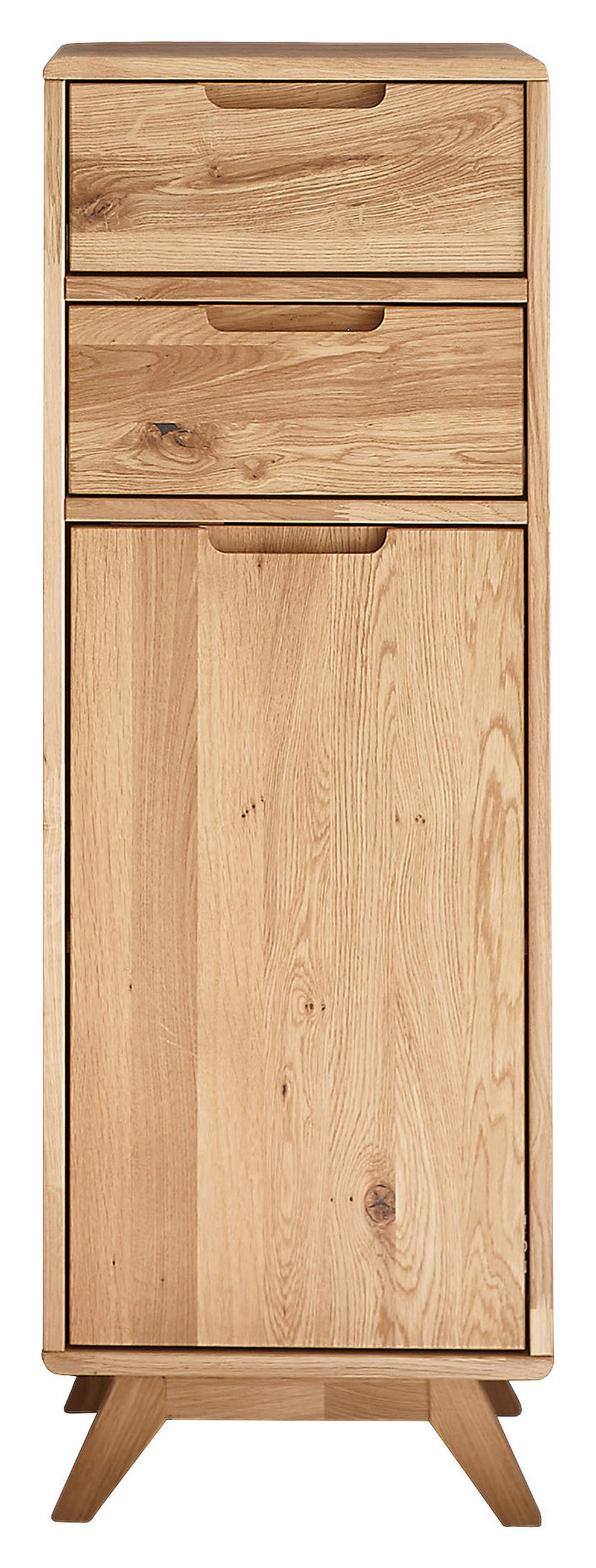MIDISCHRANK 40/115/35 cm  - Wildeiche, Basics, Holz (40/115/35cm) - Linea Natura