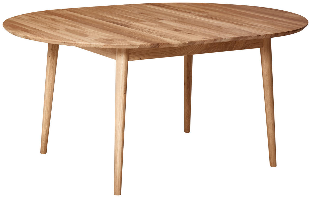 STOL ZA BLAGOVAONICU  divlji hrast  drvo      - divlji hrast, Natur, drvo (120-165/120/75cm) - Livetastic