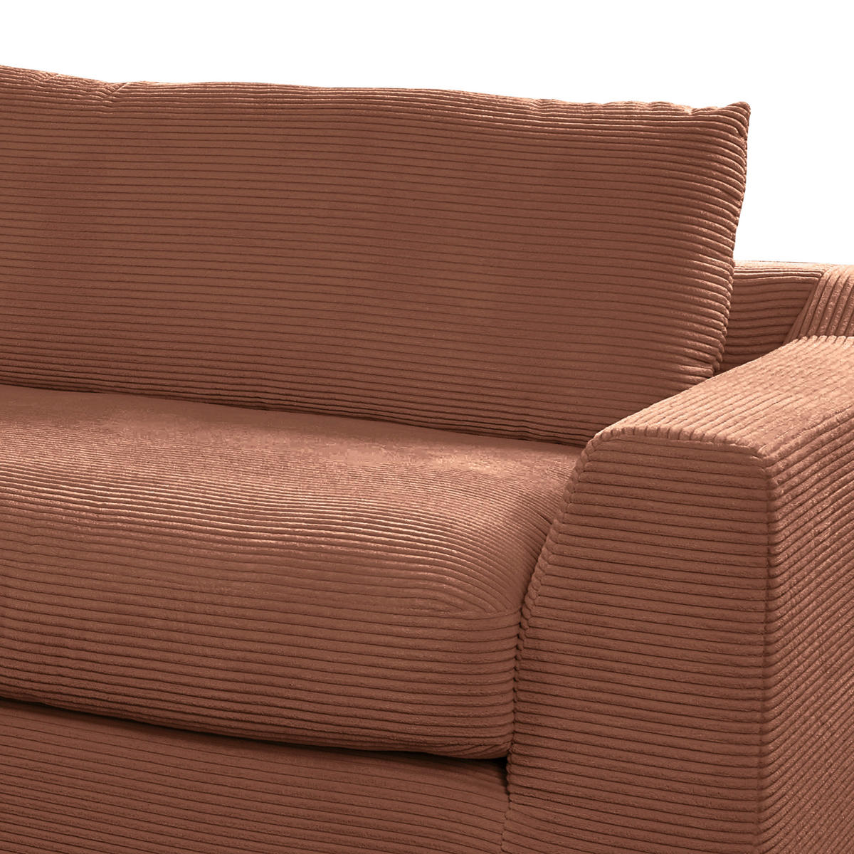 VEĽKÁ POHOVKA, textil, medená - čierna/medená, Design, textil/plast (276/90/109cm) - Sit & More