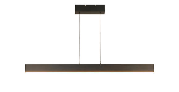 LED-HÄNGELEUCHTE 120/6/190 cm - Schwarz, Basics, Kunststoff/Metall (120/6/190cm) - Novel