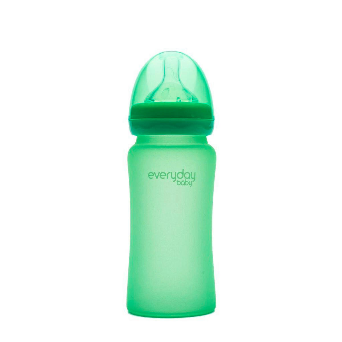 DJEČJA BOCA  240 ml     - tirkizna, Basics, staklo (6,5/21,8/6,7cm) - Everyday Baby