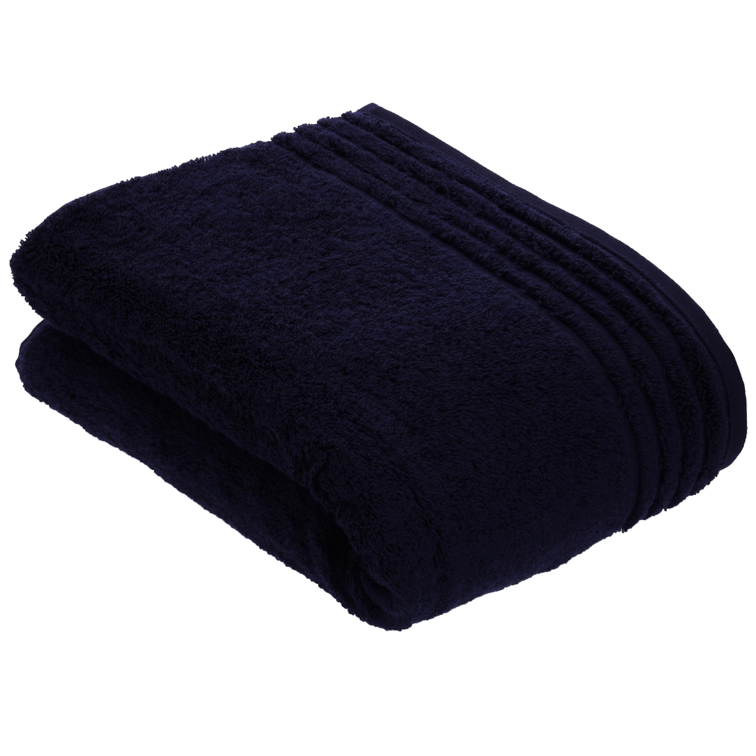 DUSCHTUCH 140/67 cm Vienna Style Supersoft NOS Vossen Wäsche  - Blau, Basics, Textil (140/67cm) - Vossen