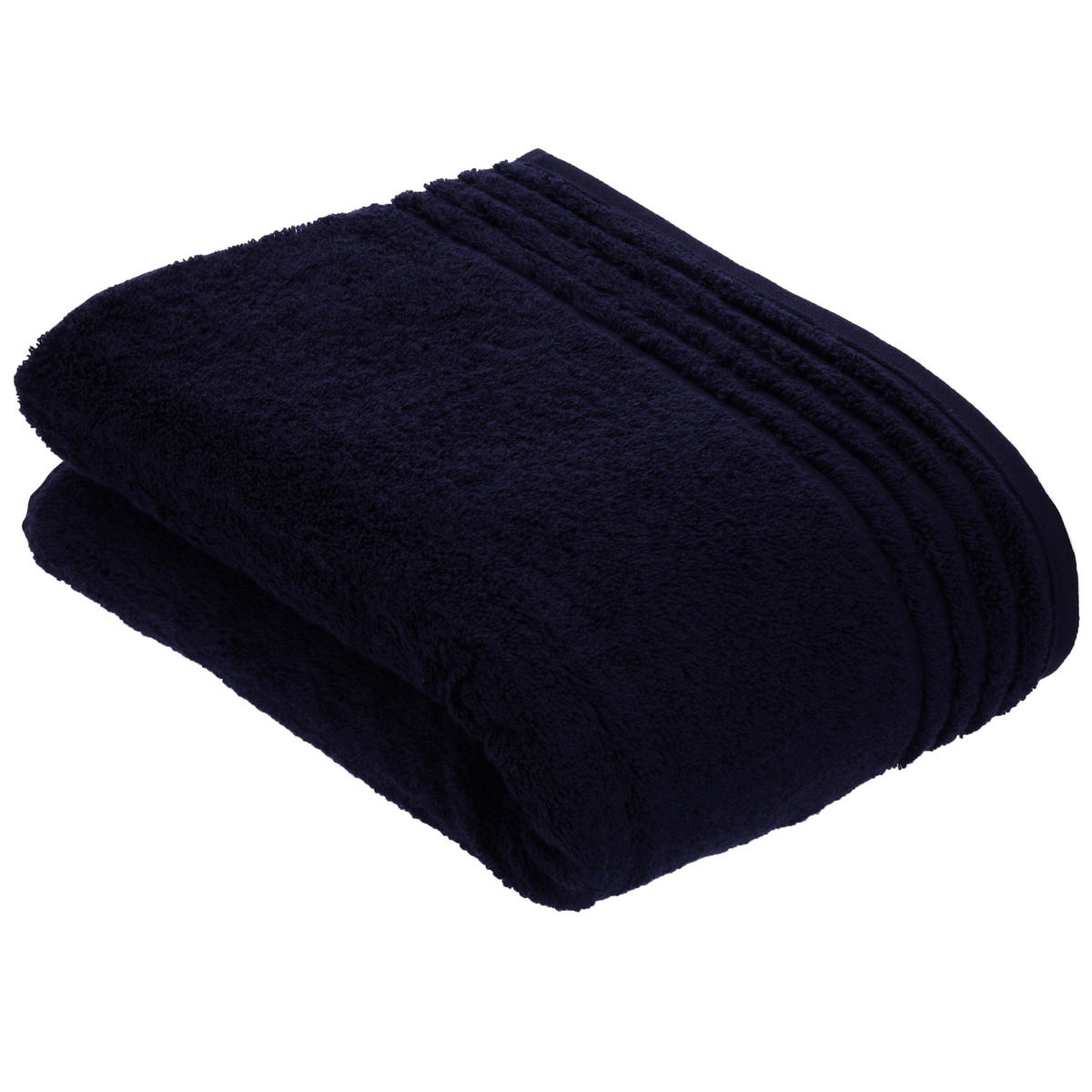 DUSCHTUCH 140/67 cm Vienna Style Supersoft NOS Vossen Wäsche  - Blau, Basics, Textil (140/67cm) - Vossen