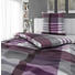 BETTWÄSCHE Biber Grau, Lila 155/220 cm - Lila/Grau, Design, Textil (155/220cm) - Esposa