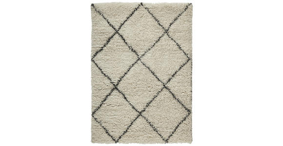 HANDWEBTEPPICH 130/190 cm Creme - Creme, Trend, Textil (130/190cm) - Linea Natura