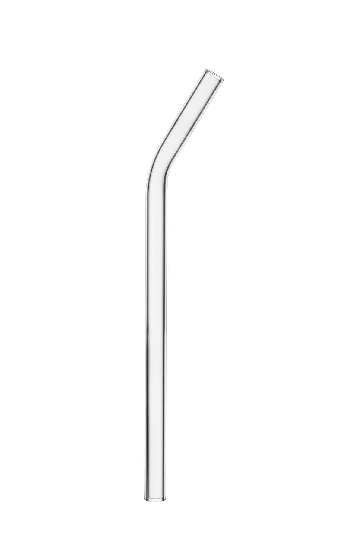 TRINKHALMSET - Klar, Basics, Glas (20cm) - Novel
