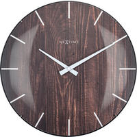 WANDUHR 35/35/3 cm   - Braun, Basics, Glas (35/35/3cm)