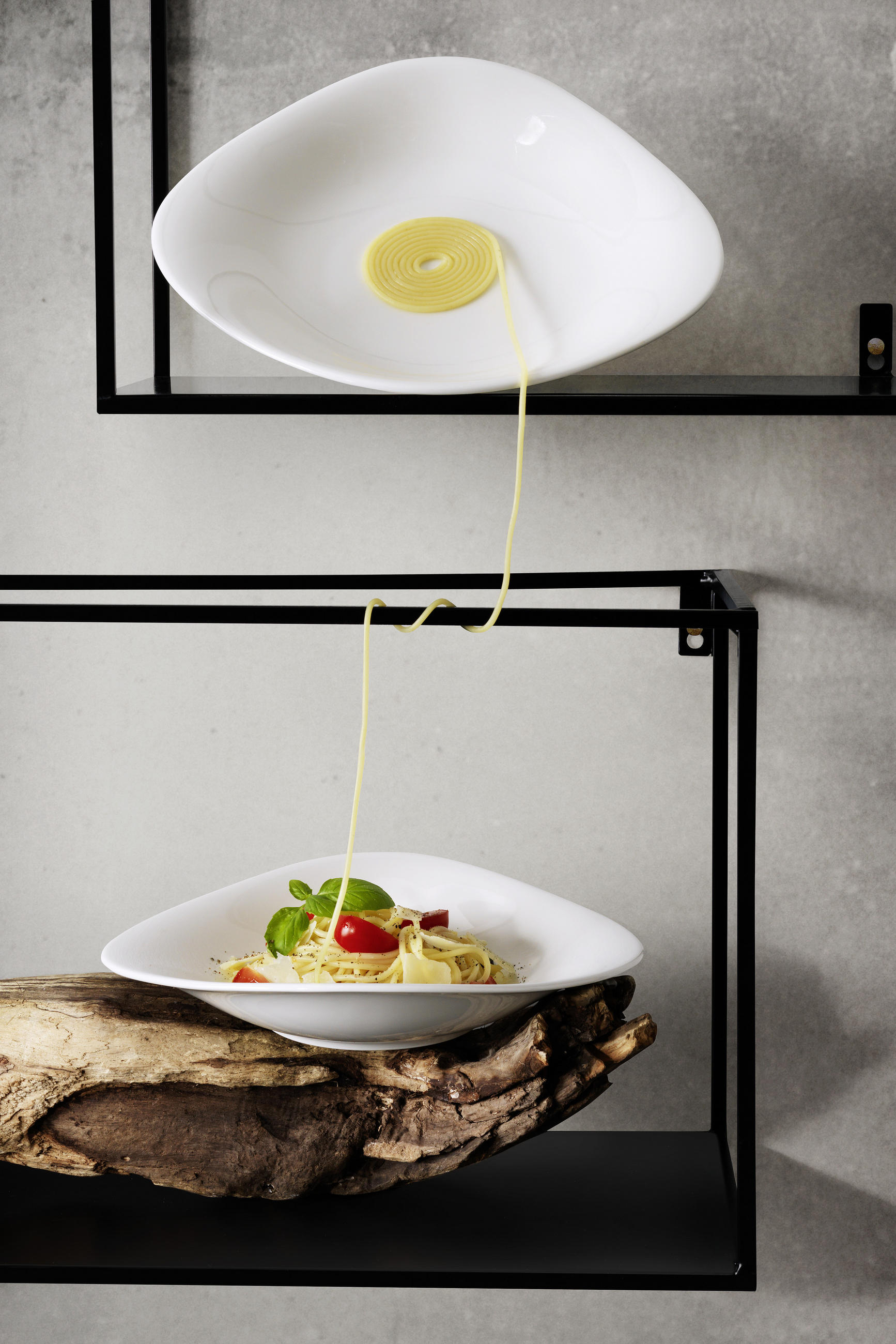 PASTATELLERSET Vapiano 2-teilig  - Weiß, Design, Keramik (26/21cm) - Villeroy & Boch
