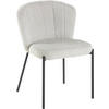 STUHL  in Eisen Struktur Holz, Metall, Textil  - Beige/Schwarz, LIFESTYLE, Holz/Textil (55/79/59cm) - Livetastic