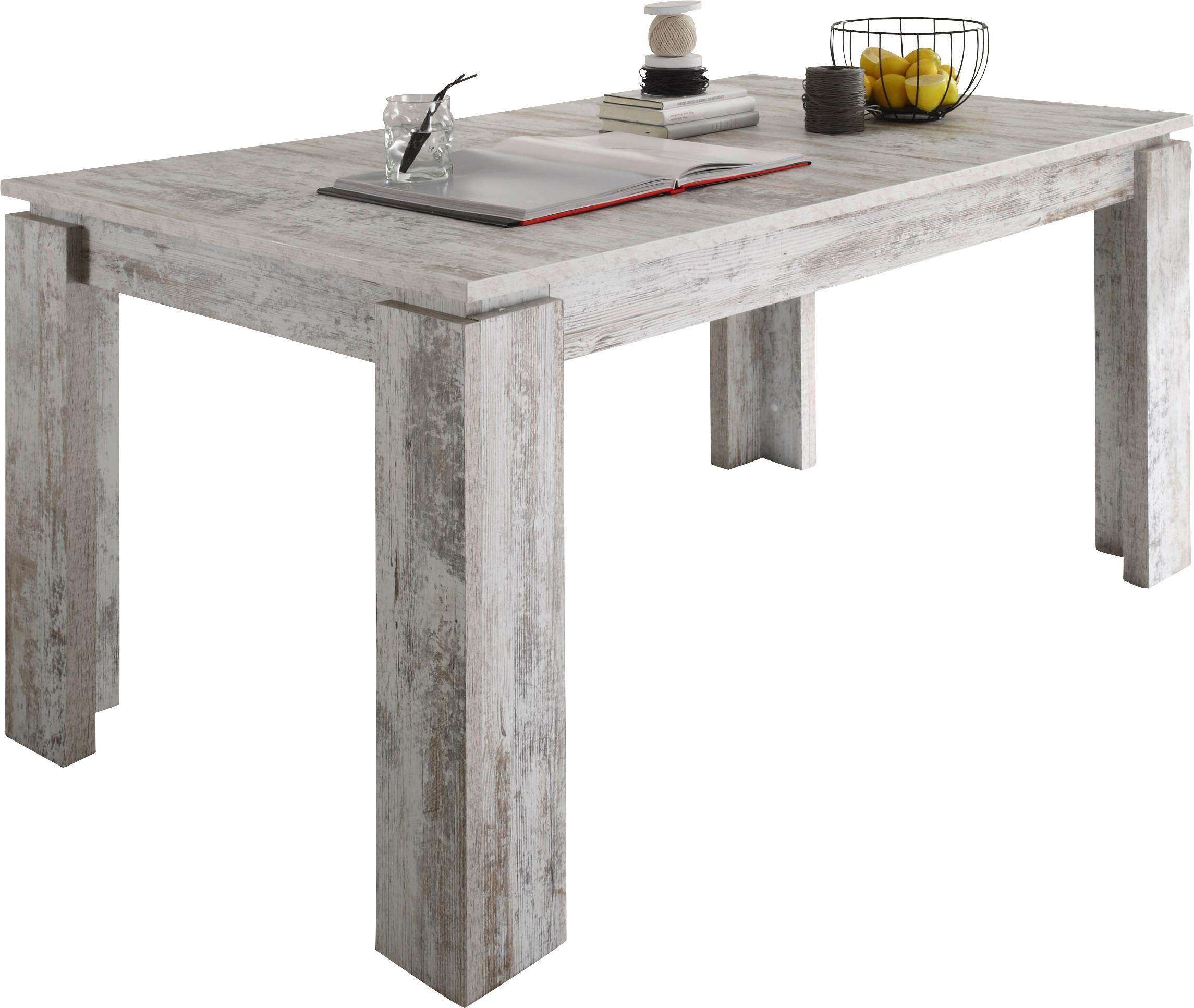 Esstisch in Holzwerkstoff 160(200)/90/77 cm