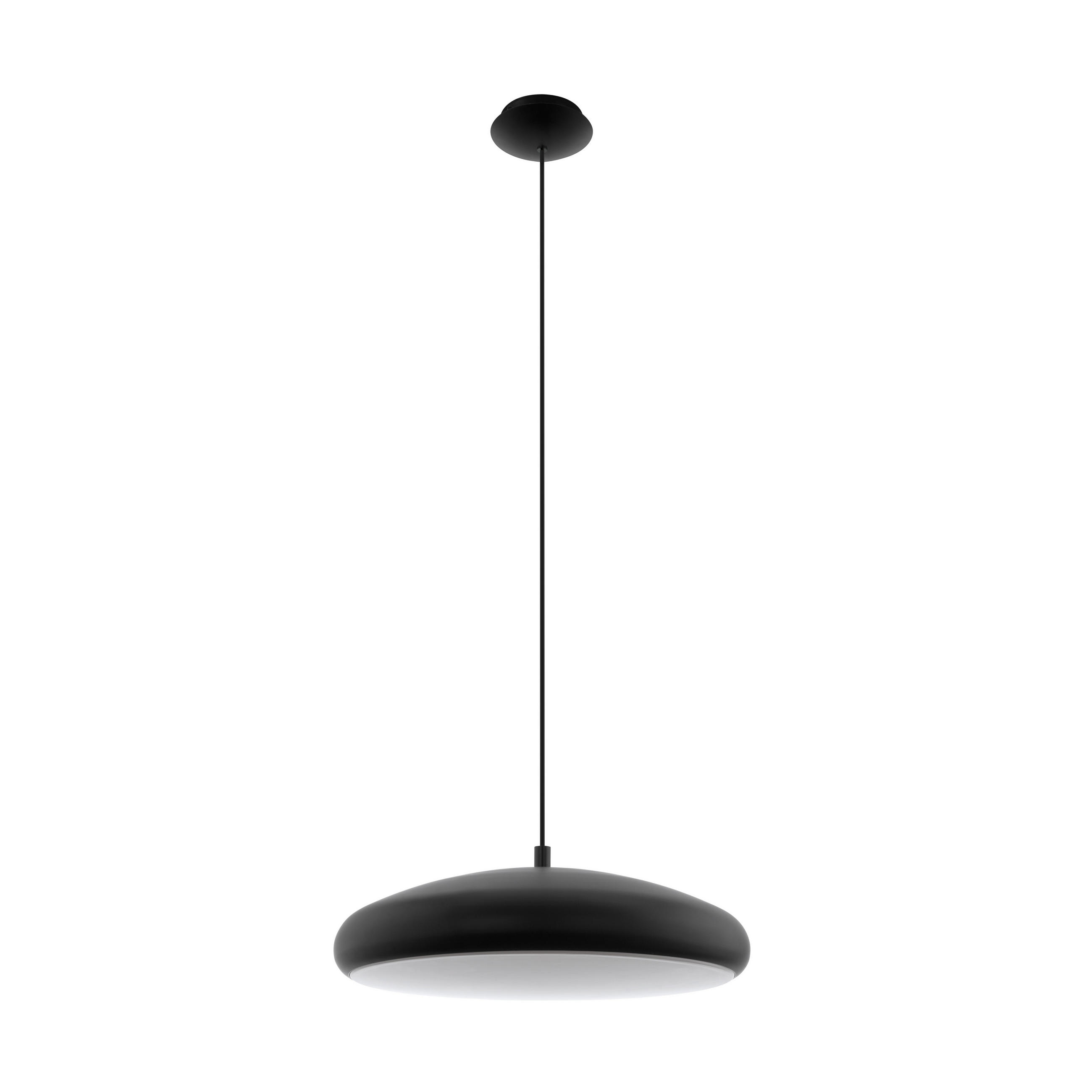 LED-HÄNGELEUCHTE RIODEVA-CONNECT - Schwarz/Weiß, Design, Kunststoff/Metall (44,5/150cm)
