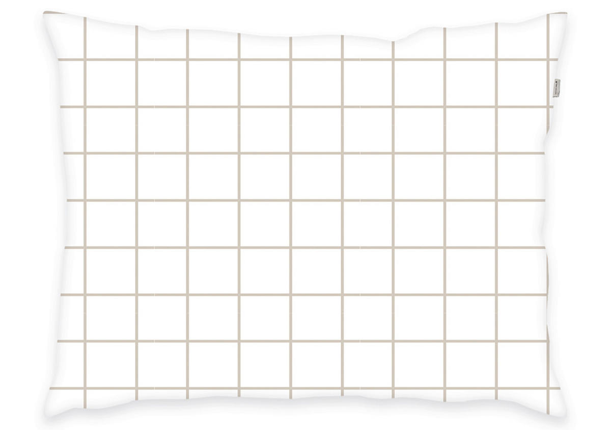 BETTWÄSCHE Tom Tailor Bettwäsche Renforcé 140/200 cm  - Beige/Weiß, Basics, Textil (140/200cm) - Tom Tailor