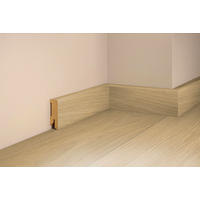 SOCKELLEISTE, Eiche Natur Pur  - Basics, Holz (250/5/1,6cm) - Tilo