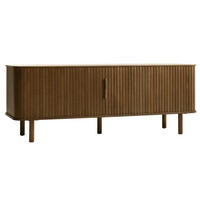 TV-BÄNK  i 160/55,6/40 cm  - mörkbrun, Design, trämaterial/trä (160/55,6/40cm) - Niels Andersson