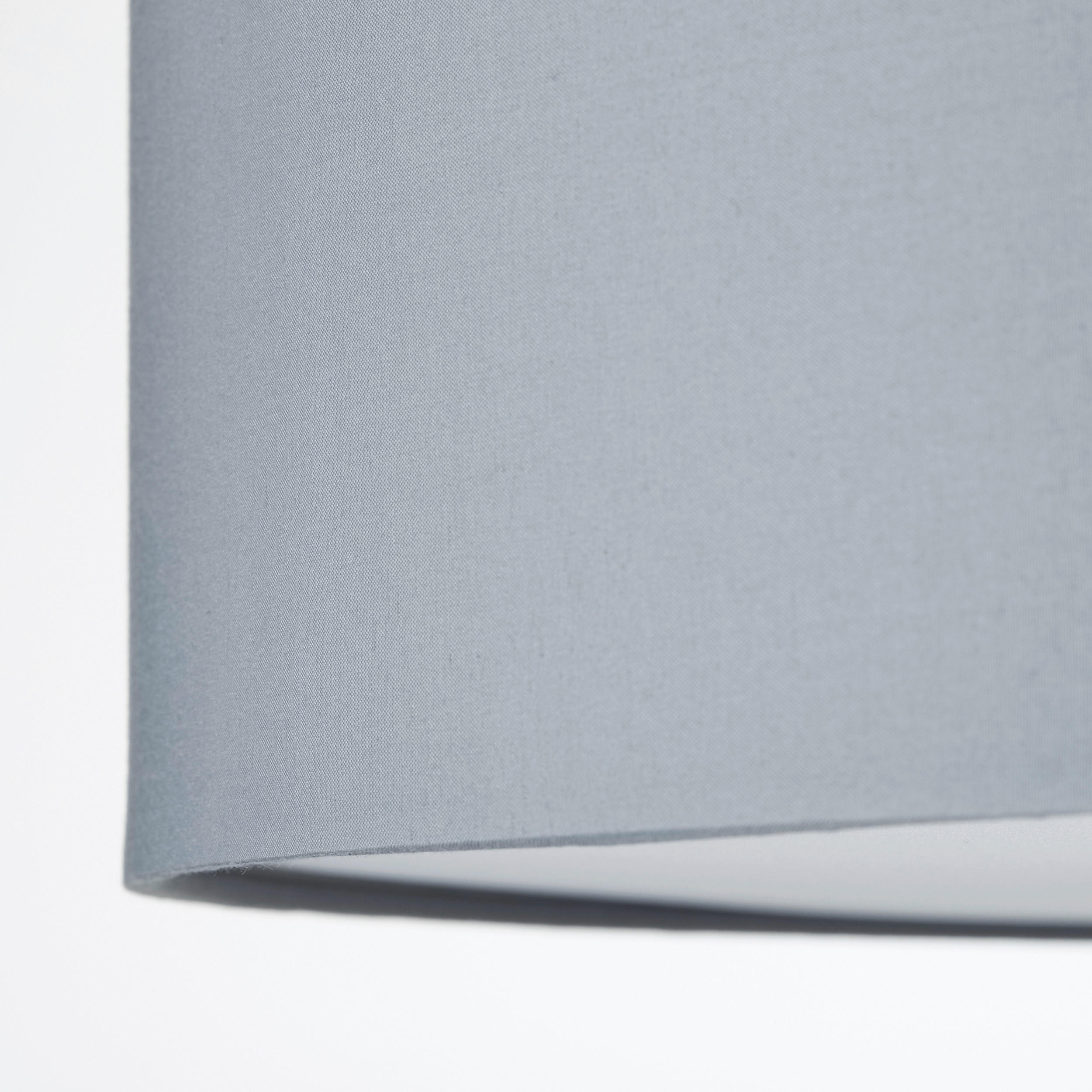 DECKENLEUCHTE  60/26,5 cm    - Chromfarben/Hellgrau, Design, Textil/Metall (60/26,5cm) - Brilliant
