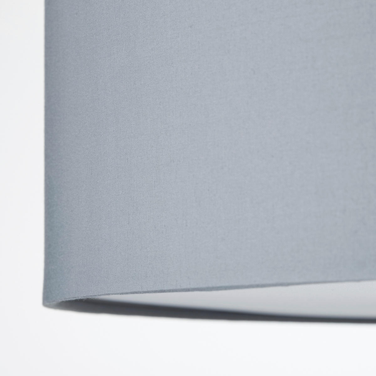 DECKENLEUCHTE  60/26,5 cm    - Chromfarben/Hellgrau, Design, Textil/Metall (60/26,5cm) - Brilliant