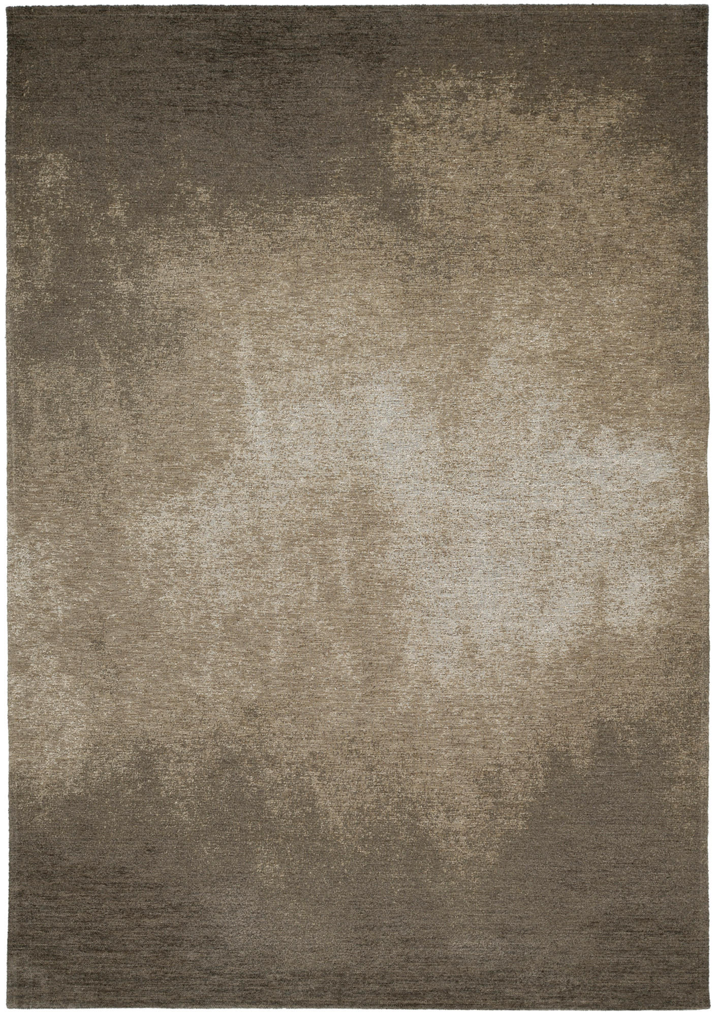 FLACHWEBETEPPICH 68/130 cm Lykaris Dunkelgrau, Dunkelbraun  - Dunkelgrau/Dunkelbraun, Design, Kunststoff/Textil (68/130cm) - Novel