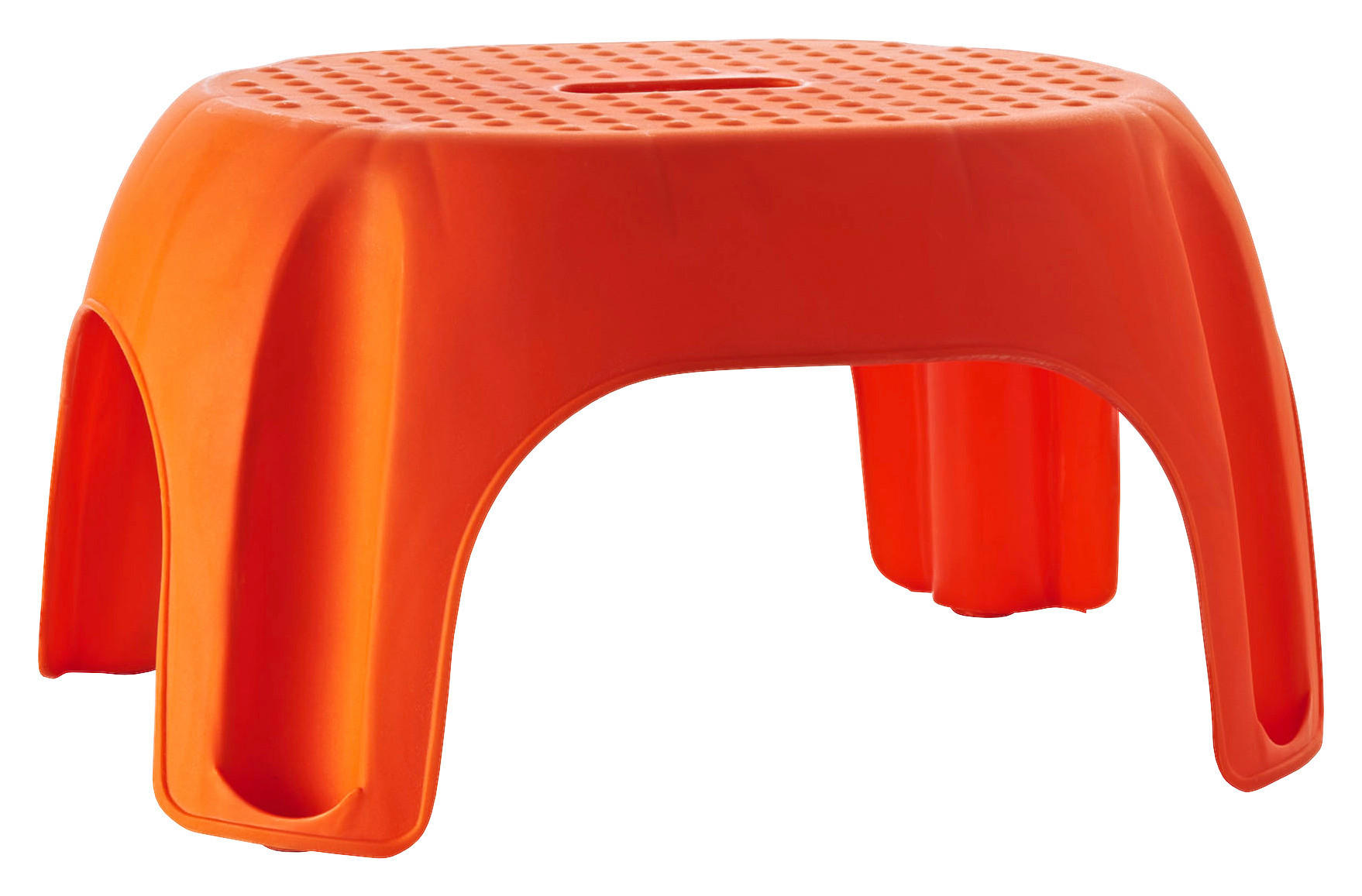 BADHOCKER Kunststoff  - Orange, Basics, Kunststoff (39/24/22cm)