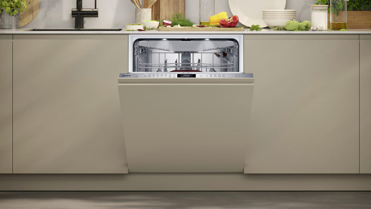 GESCHIRRSPÜLER S257ZCX01E  - Edelstahlfarben, Basics, Metall (59,8/86,5/55,0cm) - Neff