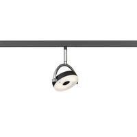 SCHIENENSYSTEM - Chromfarben/Schwarz, Design, Metall (12/2/16,00cm) - Fischer & Honsel