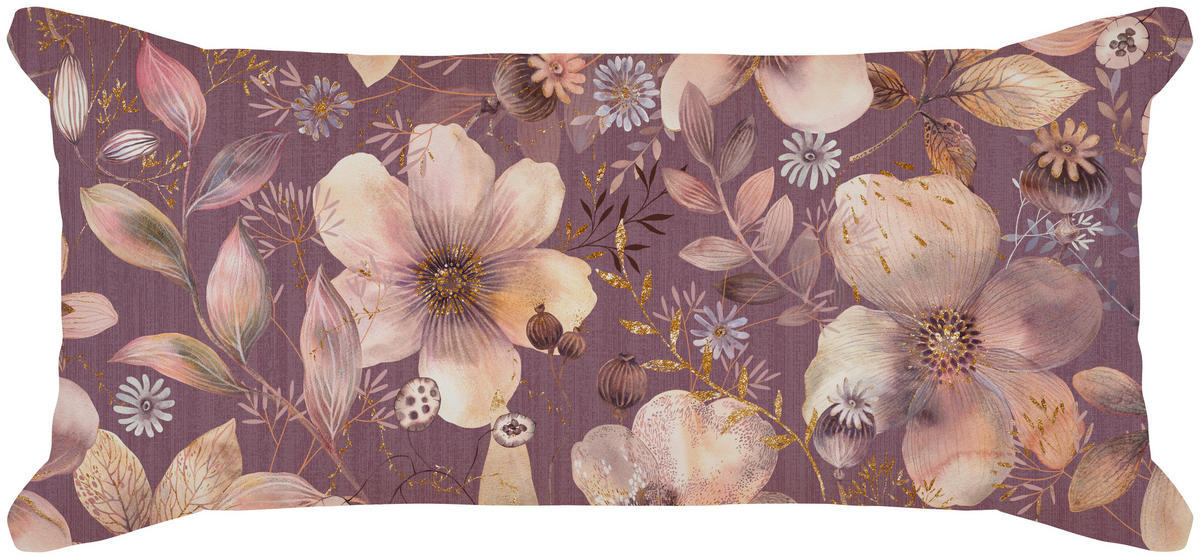 BETTWÄSCHE 3-teilig Exquisit Satin 140/200 cm  - Aubergine, Basics, Textil (140/200cm) - Estella