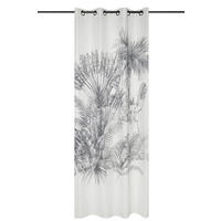 GOTOVA ZAVESA crna, bela  140/260 cm  - bela/crna, Osnovno, tekstil (140/260cm)