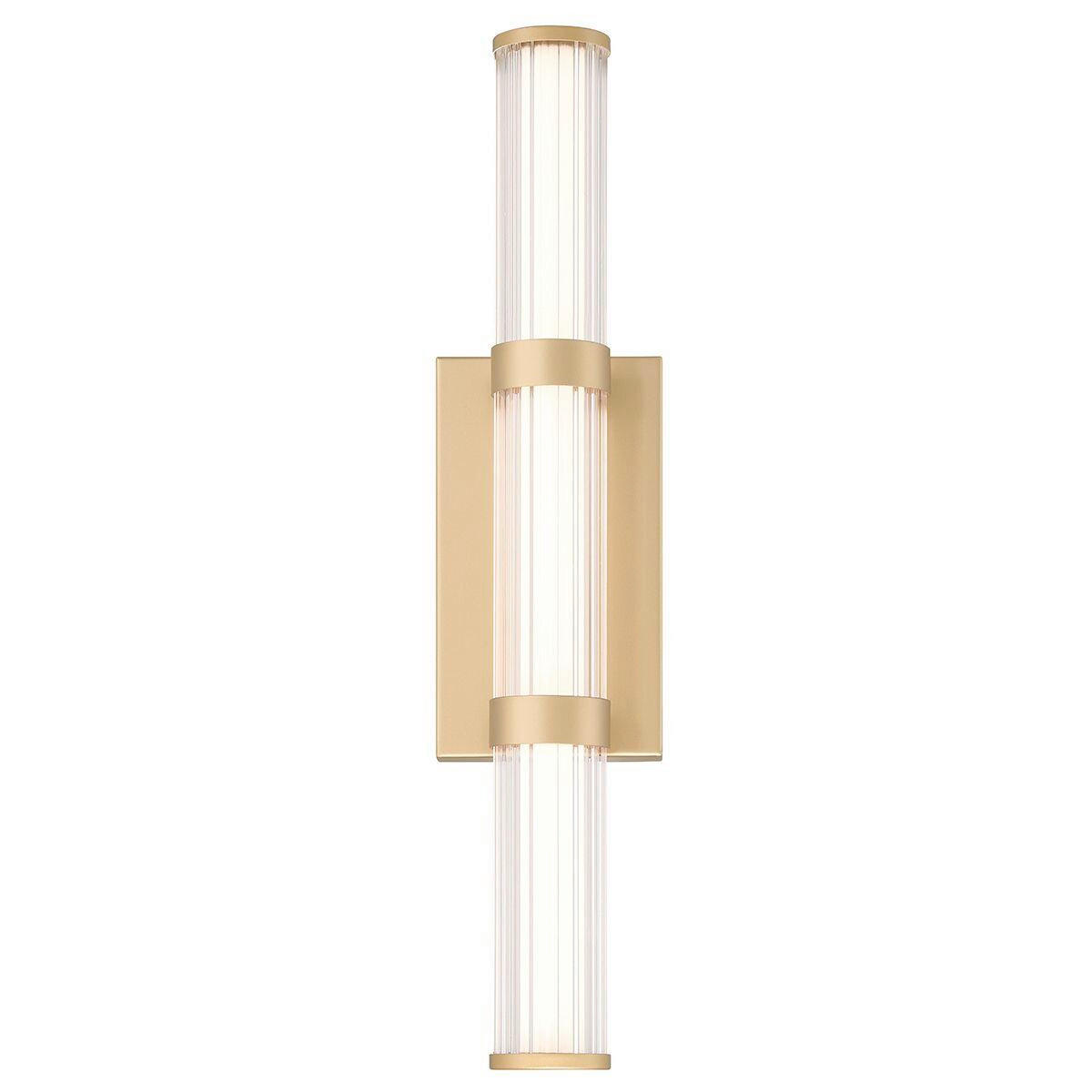 LED-WANDLEUCHTE - Goldfarben, Basics, Glas/Metall (10,1/54/10,1cm) - Elstead Lighting