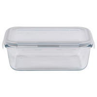 Recipient Păstrare Alimente 1,3 L  - străveziu/transparent, Basics, plastic/sticlă (18/12,5/5,8cm) - Boxxx